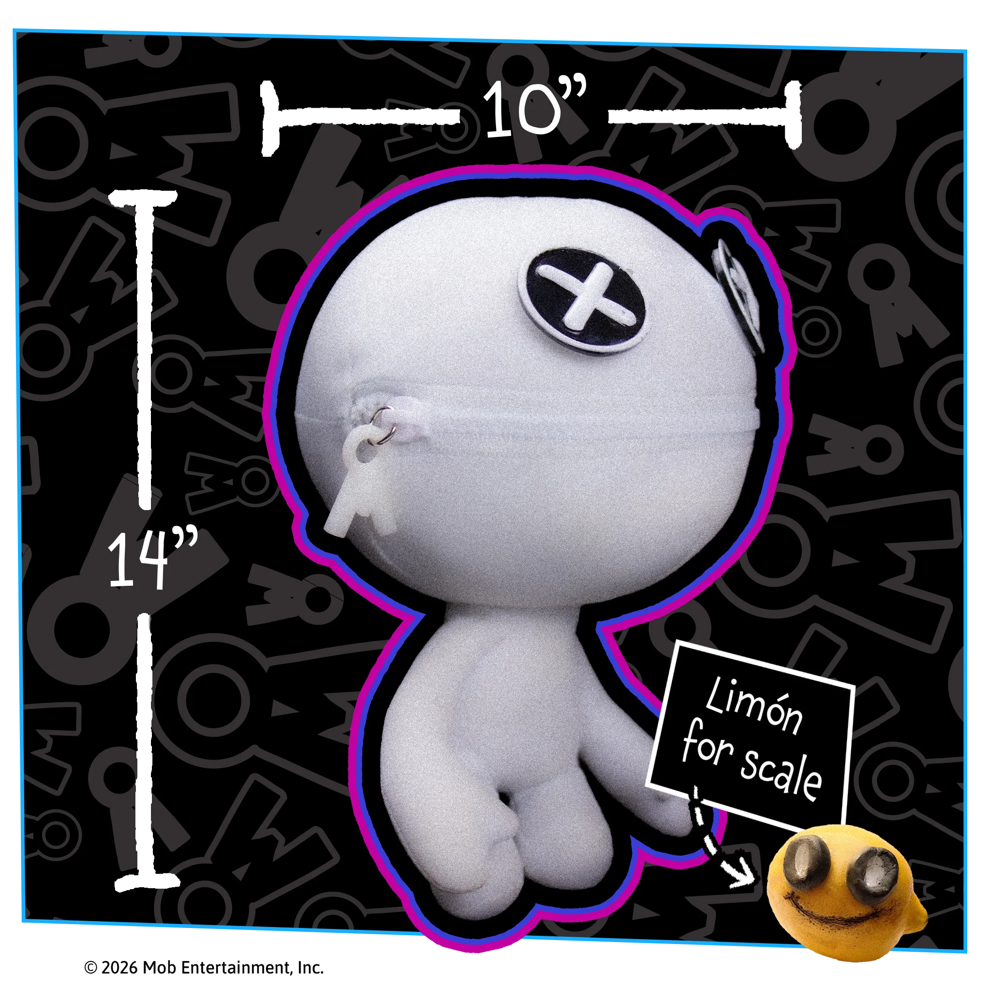 BLANKY BLANKZ 2-in-1 Reversible 14” Plush (Pre-Order) - Image 6